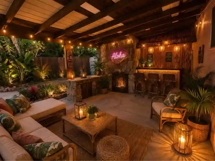 Home with apool Hawaii vibes retret