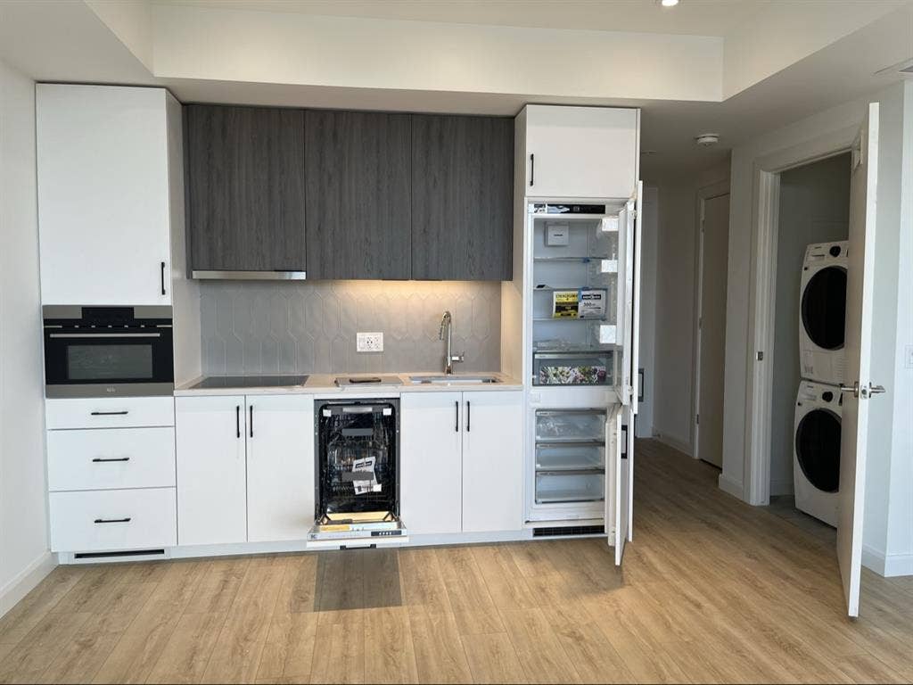 A spacious studio apartment