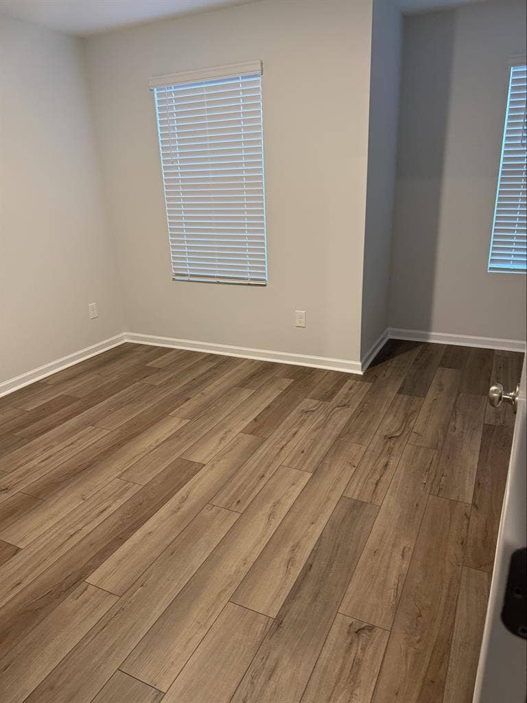 2 open bedrooms