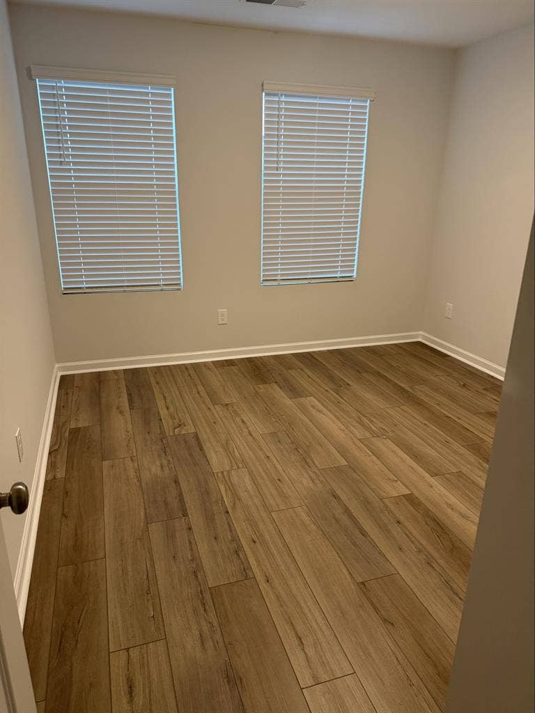 2 open bedrooms