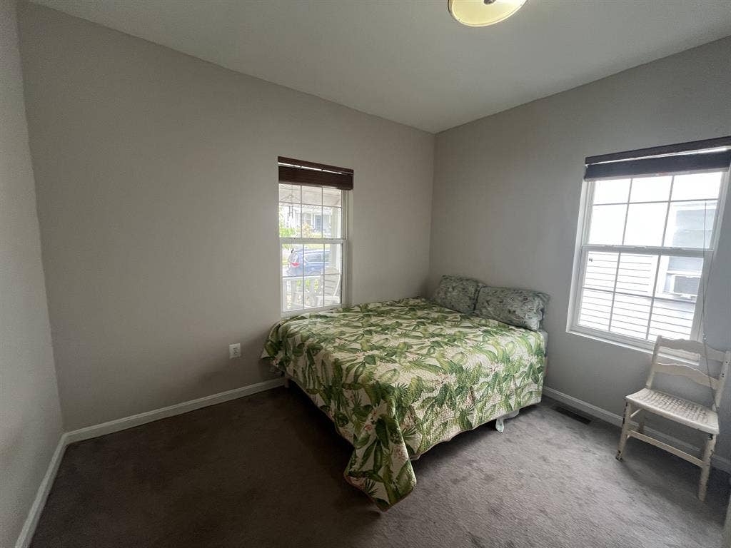 First floor bedroom with a bathroom