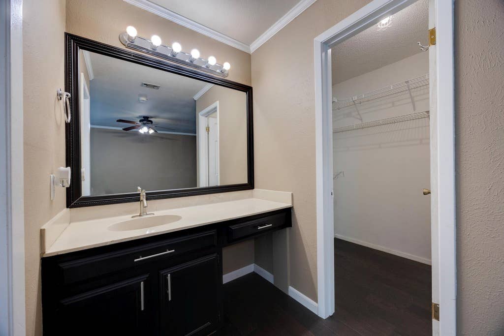 Regular and master rooms in a house