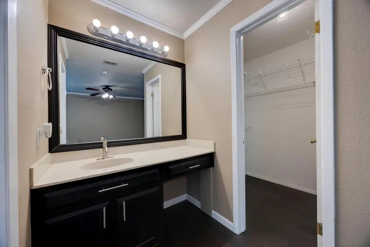 Regular and master rooms in a house