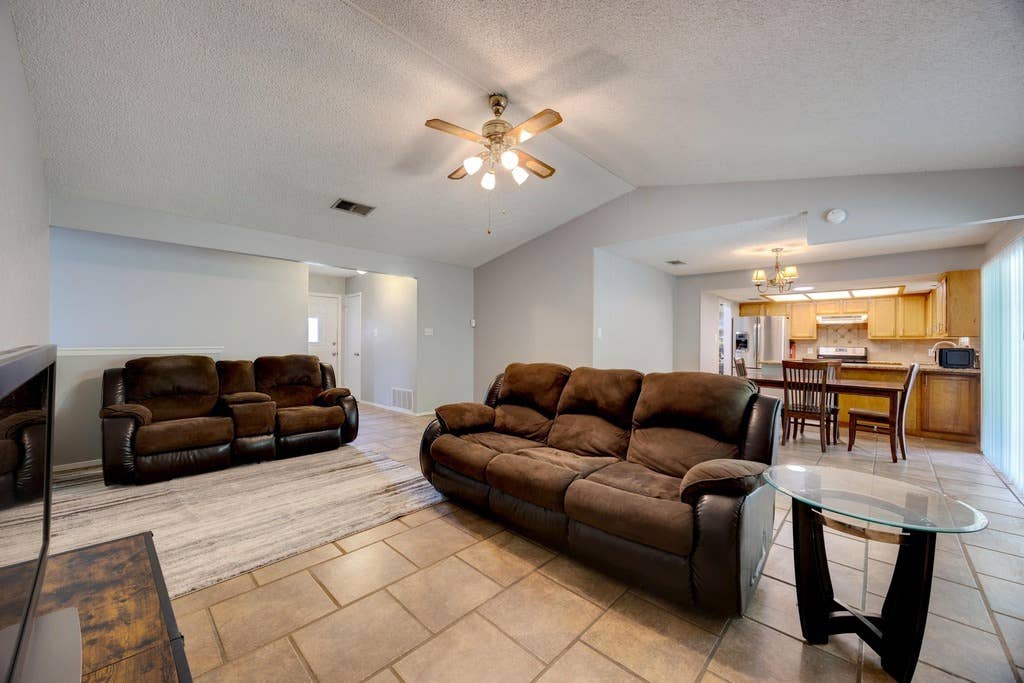 Regular and master rooms in a house