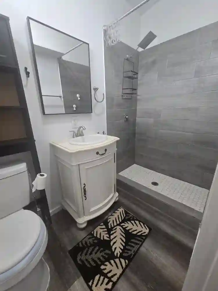 Studio with private entrance.