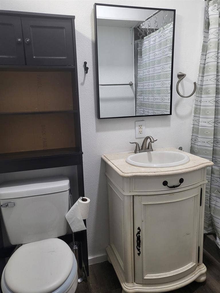 Studio with private entrance.