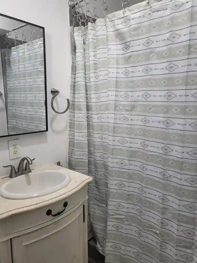 Studio with private entrance.