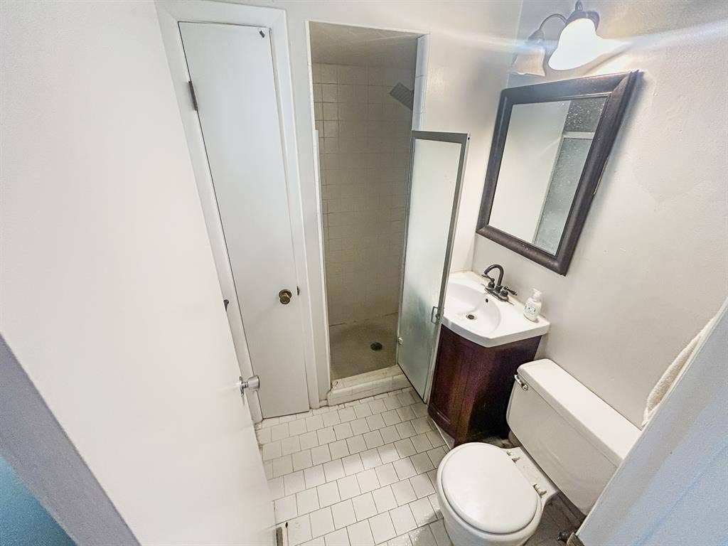 Bedroom with private bathroom