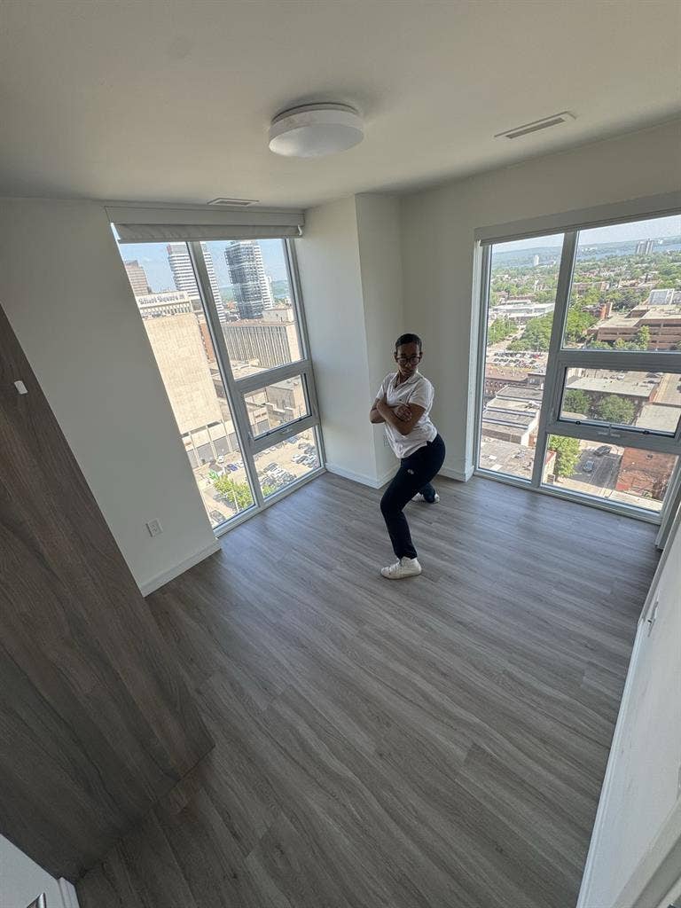 Downtown Hamilton High Rise Room