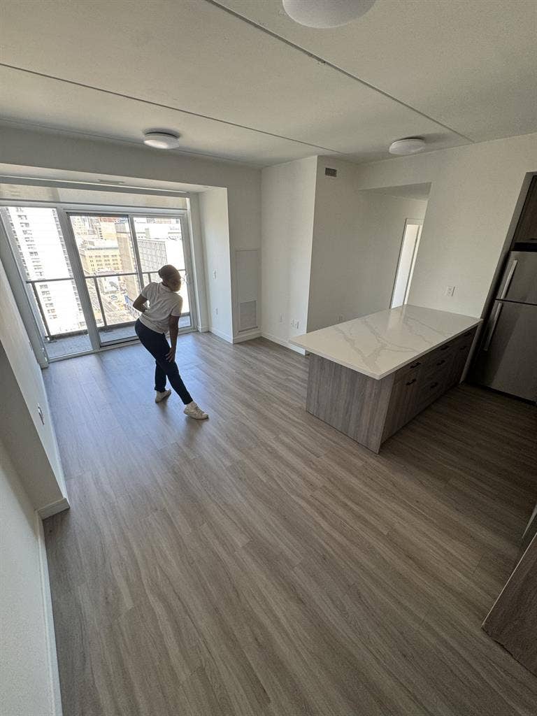 Downtown Hamilton High Rise Room