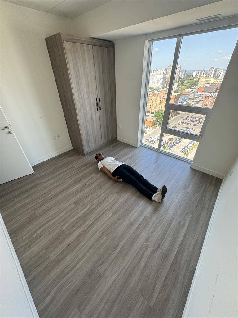 Downtown Hamilton High Rise Room