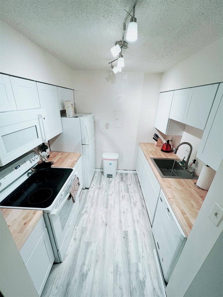 Freshly renovated 1-bedroom,