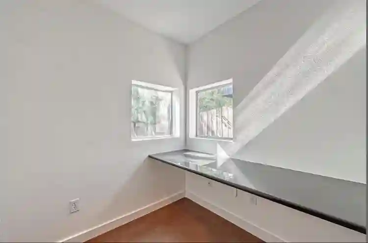 Room, private bathroom, and study