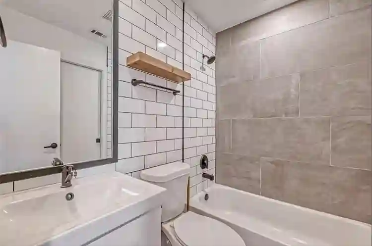 Room, private bathroom, and study