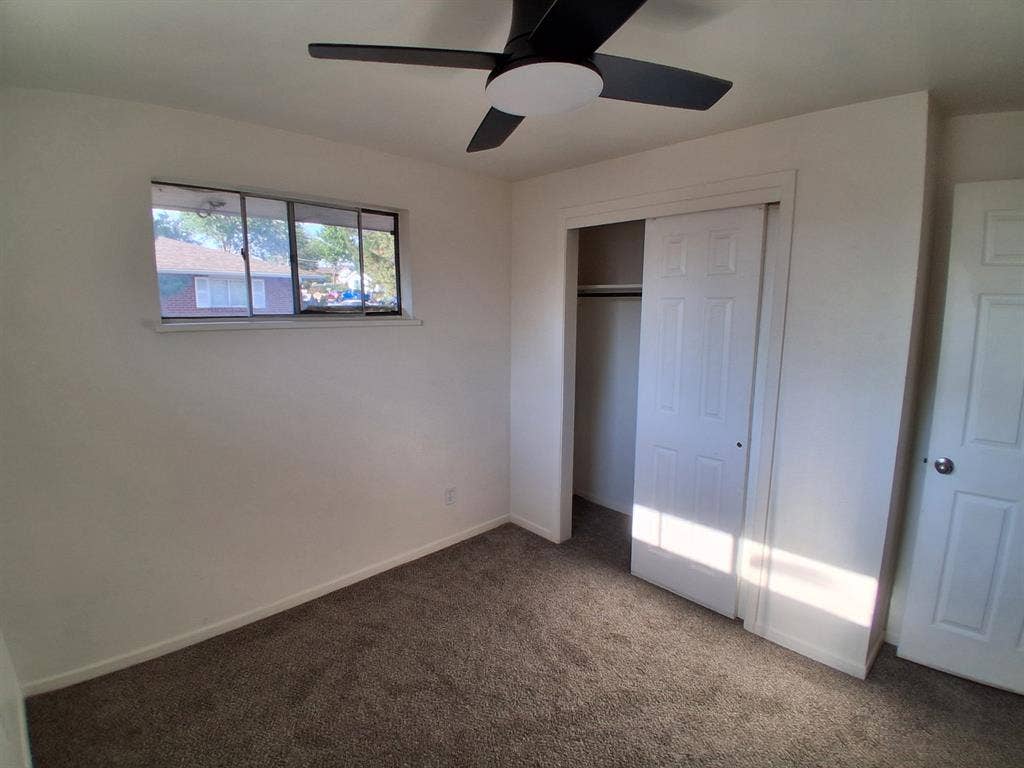 Quiet street, big rooms,fenced yard