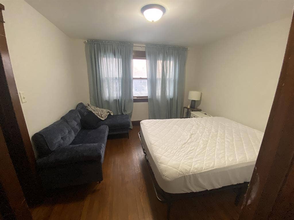 Large furnished bedroom