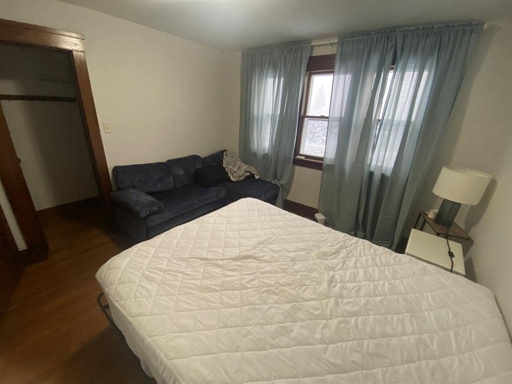 Large furnished bedroom