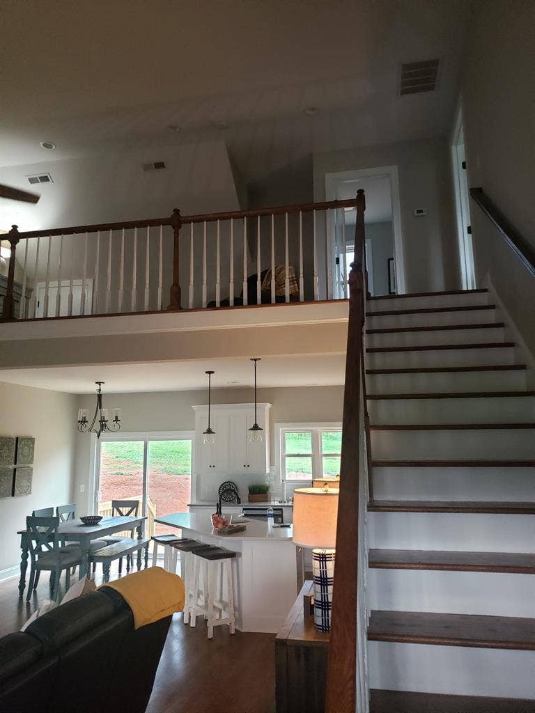 Private room for rent upstairs