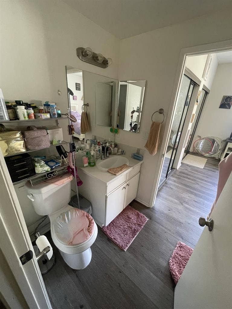 Bedroom + bathroom available now!