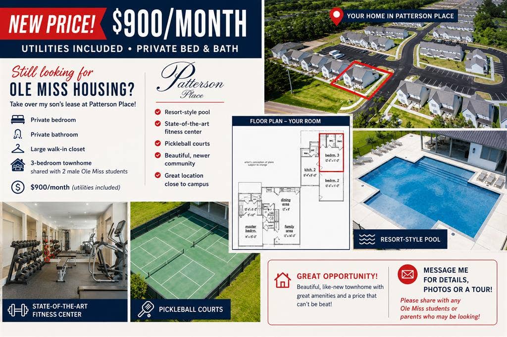 Price Reduced! ISO Male to Sublet!