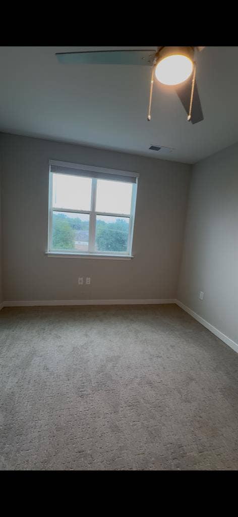 bedroom and private bathroom