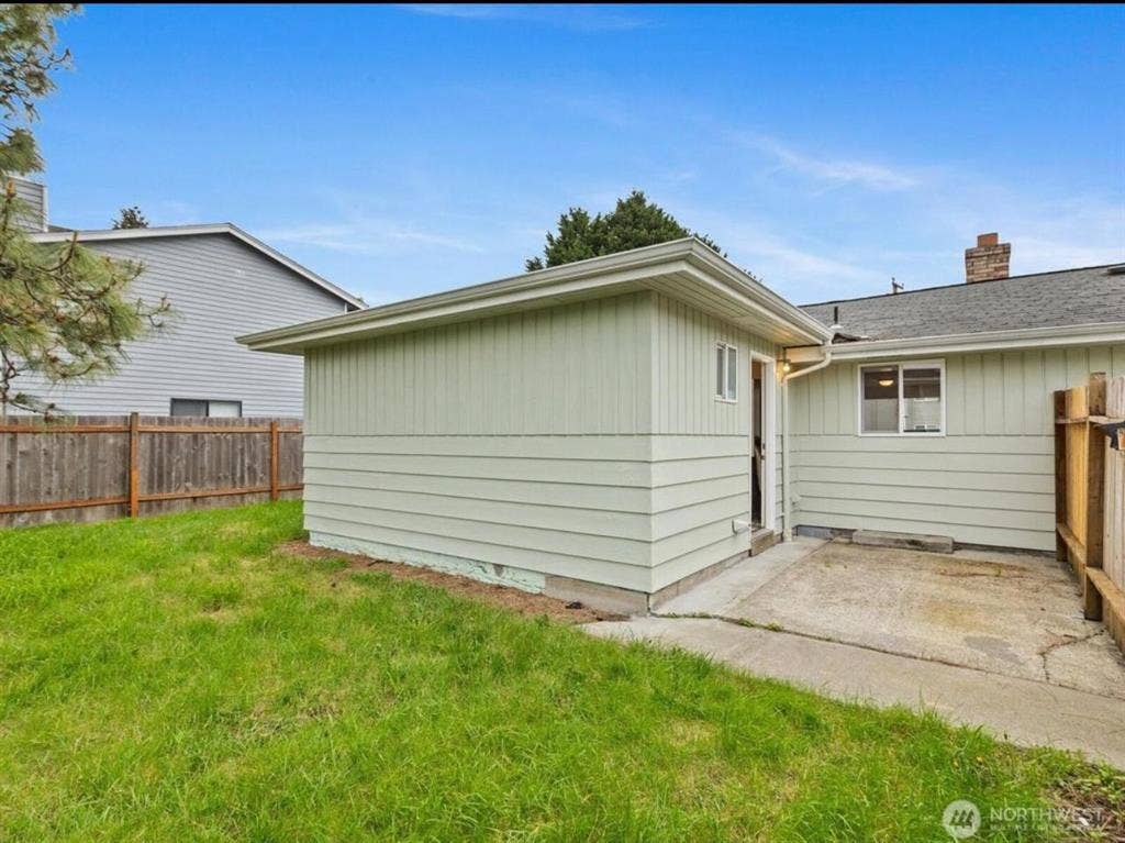 3 bedrooms and 2 bath
