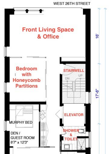 BIG BRIGHT PRIVATE SUITE IN CHELSEA