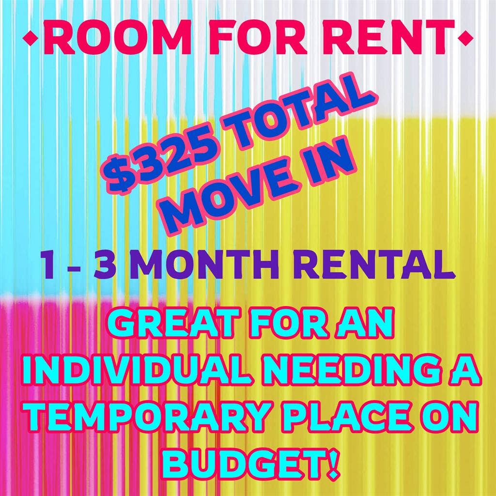 Spare Room for Those on a Budget!