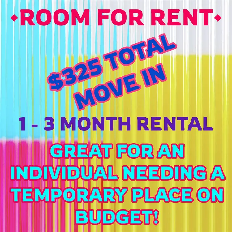 Spare Room for Those on a Budget!