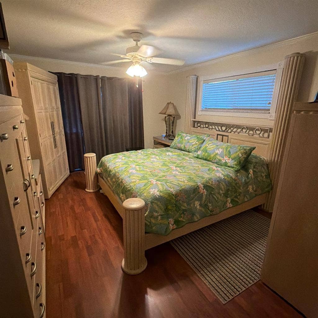 Master bedroom with private bath
