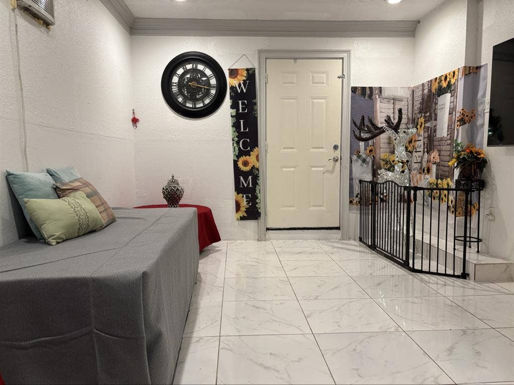 Room with bathroom included