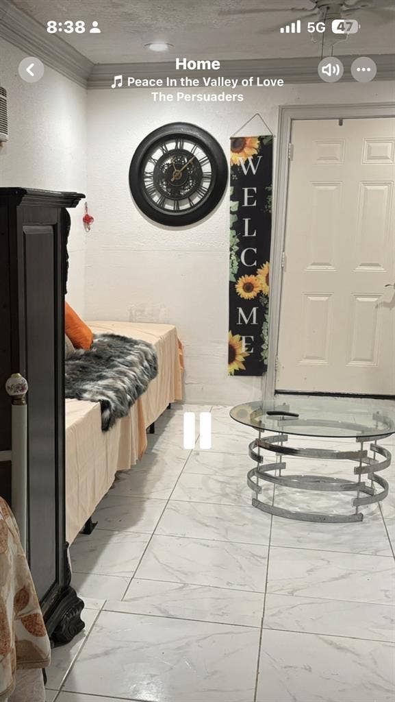 Room with bathroom included