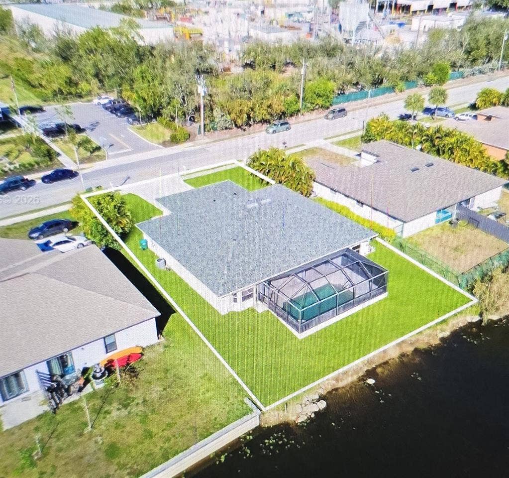 Two units one with a pool