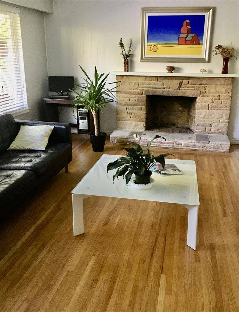 Private room in a renovated house.