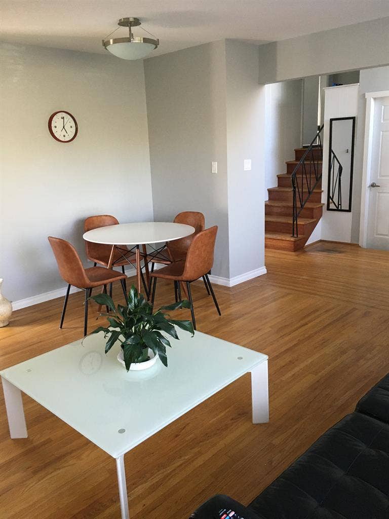 Private room in a renovated house.