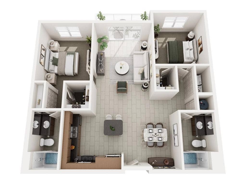Channelside 2BR/2BA Lease