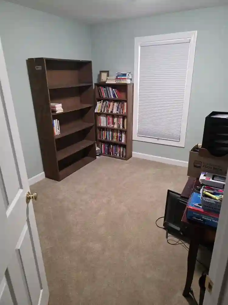 Two small rooms partially furnished