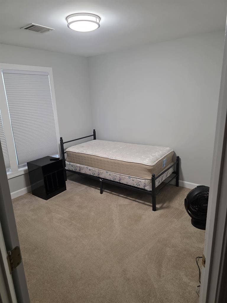 Two small rooms partially furnished