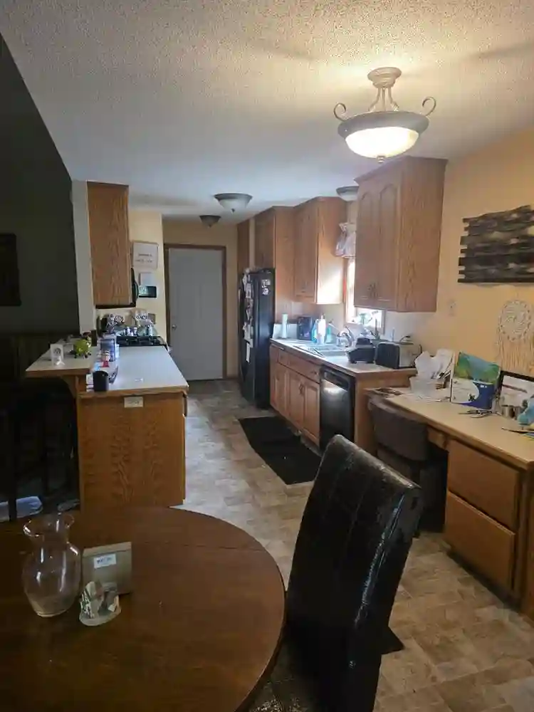 Private bed/bath and living room