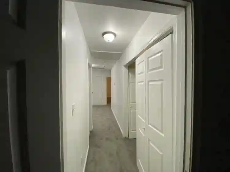One bedroom with shared bathroom