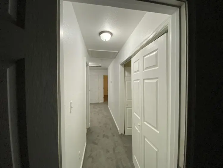 One bedroom with shared bathroom