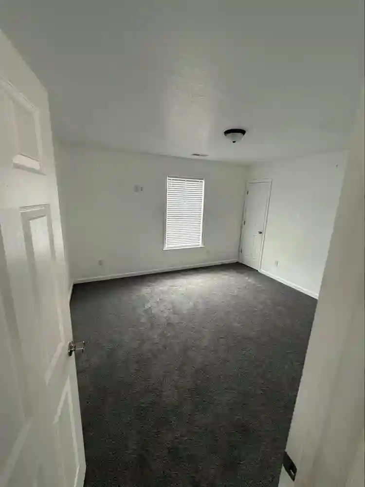 One bedroom with shared bathroom