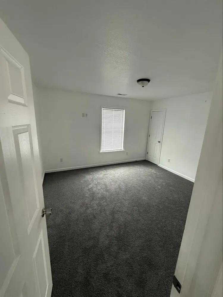 One bedroom with shared bathroom