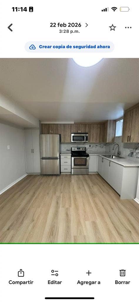 Private room in a two bed basement