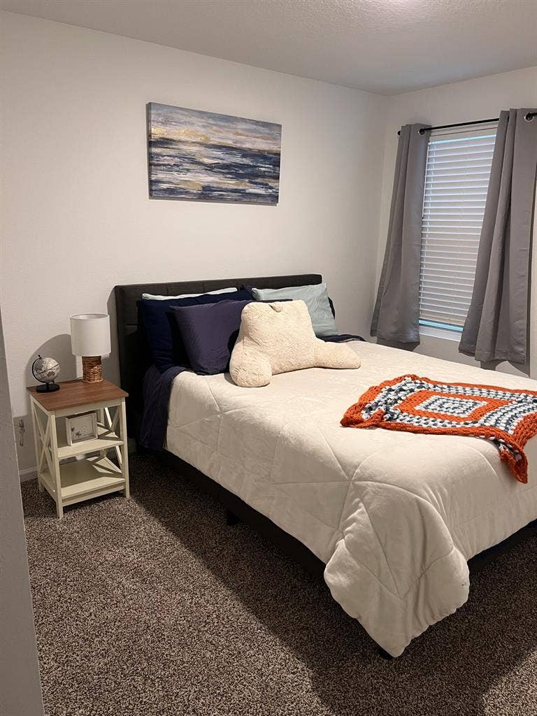 Room with a private bathroom