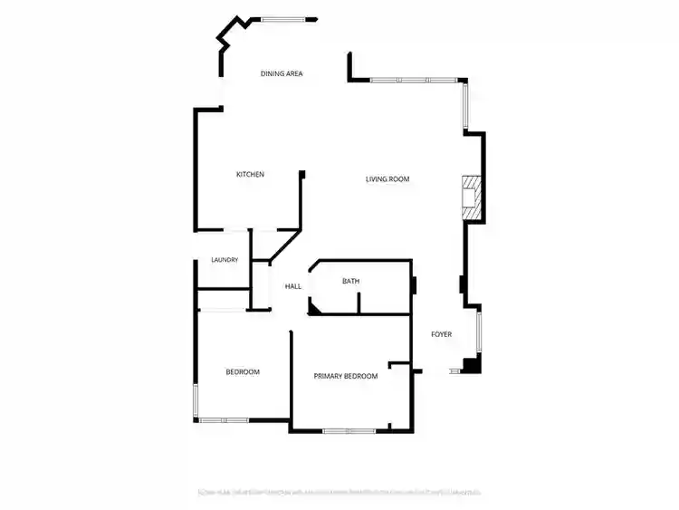 Private 2-Bed/1-Bath Folsom Wing