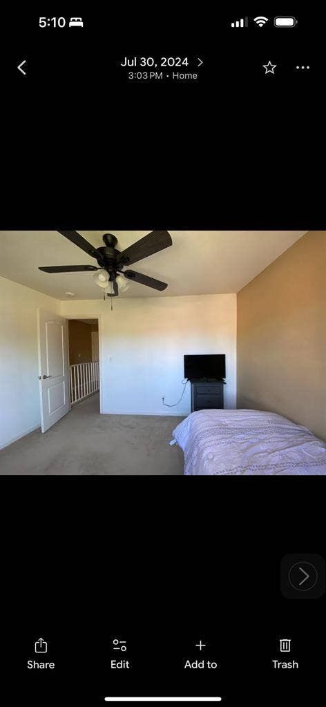 Affordable spare room in Modesto.