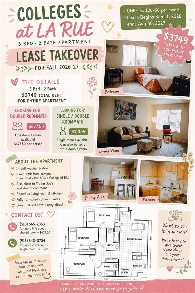 URGENT ‼️ roommates needed