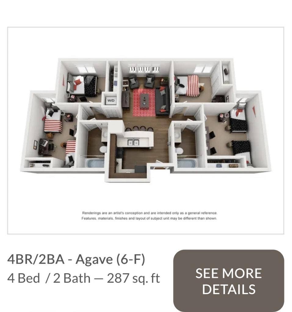 ‼️Sublease ZUMA Student Apartments