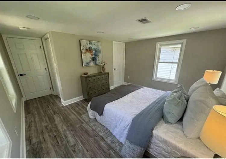 Furnished Bedroom private Bathroom